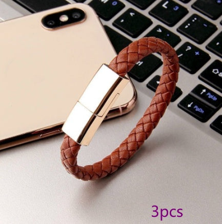 New Bracelet Charger USB Charging Cable Data Charging Cord For IPhone14 13 Max USB C Cable For Phone Micro Cable - Cloud Tech