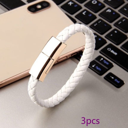 New Bracelet Charger USB Charging Cable Data Charging Cord For IPhone14 13 Max USB C Cable For Phone Micro Cable - Cloud Tech