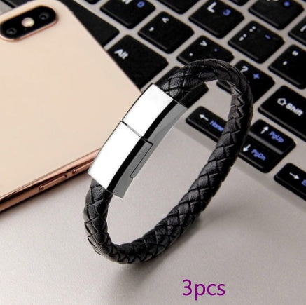 New Bracelet Charger USB Charging Cable Data Charging Cord For IPhone14 13 Max USB C Cable For Phone Micro Cable - Cloud Tech