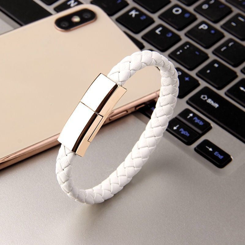 New Bracelet Charger USB Charging Cable Data Charging Cord For IPhone14 13 Max USB C Cable For Phone Micro Cable - Cloud Tech