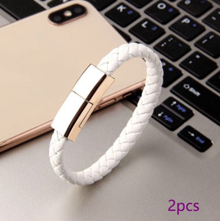 New Bracelet Charger USB Charging Cable Data Charging Cord For IPhone14 13 Max USB C Cable For Phone Micro Cable - Cloud Tech