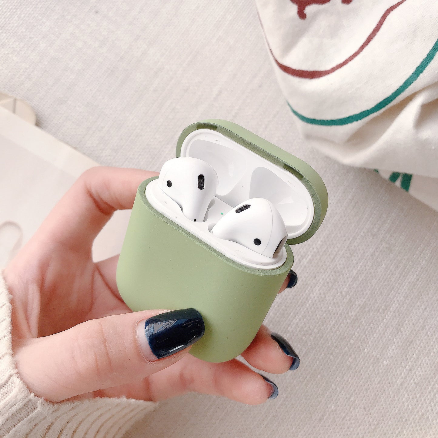 Solid Color Wireless Airpod Case Cover - Cloud Tech