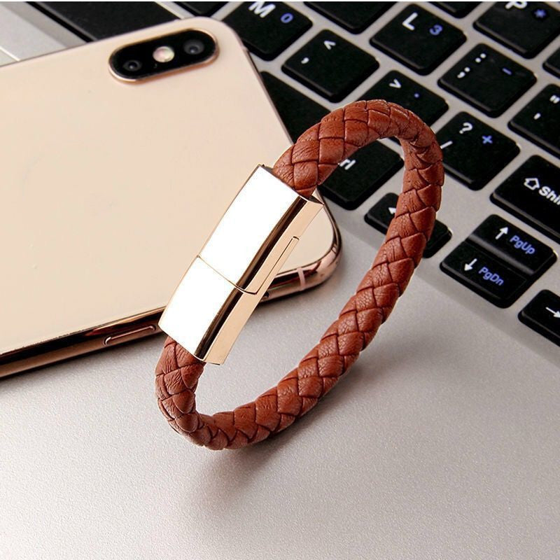 New Bracelet Charger USB Charging Cable Data Charging Cord For IPhone14 13 Max USB C Cable For Phone Micro Cable - Cloud Tech